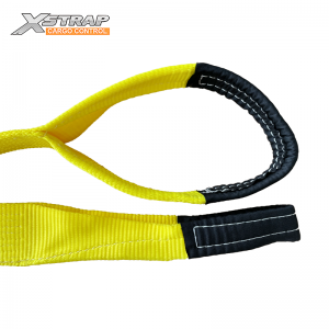 15,000LBS 3″x30FT Heavy Duty Tow Strap With Cordura Eyes #XS41100