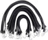 XSTRAP STANDARD Multiple Size Natural Rubber Tarp Bungee Straps Tie Down Cords with S Hooks Heavy Duty Ideal for Securing Tarps - 20 Pack